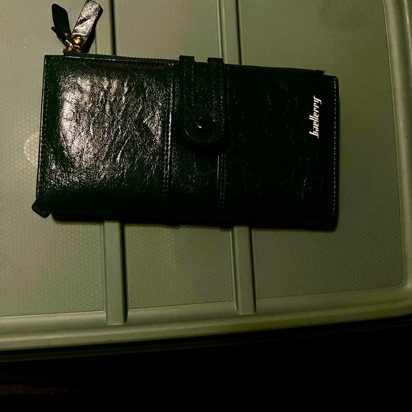 Green/turquoise wallet - Picture 4 of 5